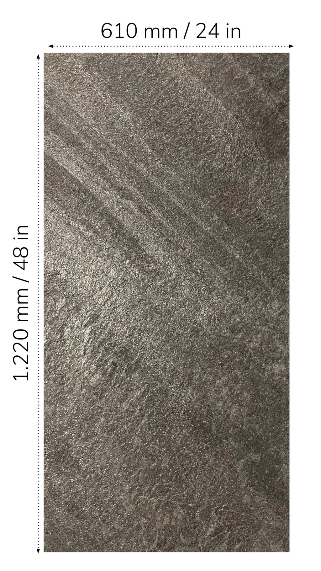 Stonevo Stone Veneers for ZIP Facade System. Galaxy Black.