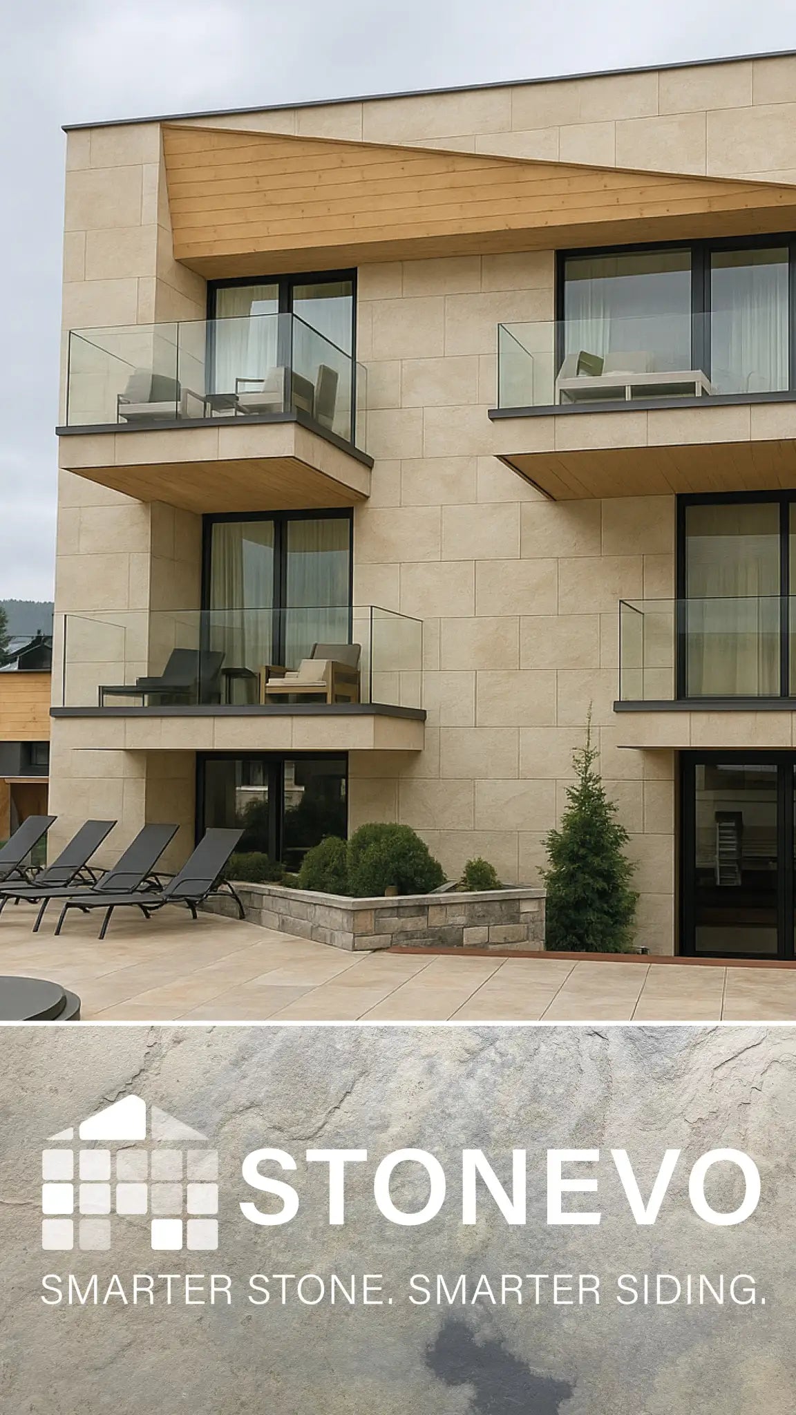 STONEVO Siding Bundle - Tan (for 120 SQFT)