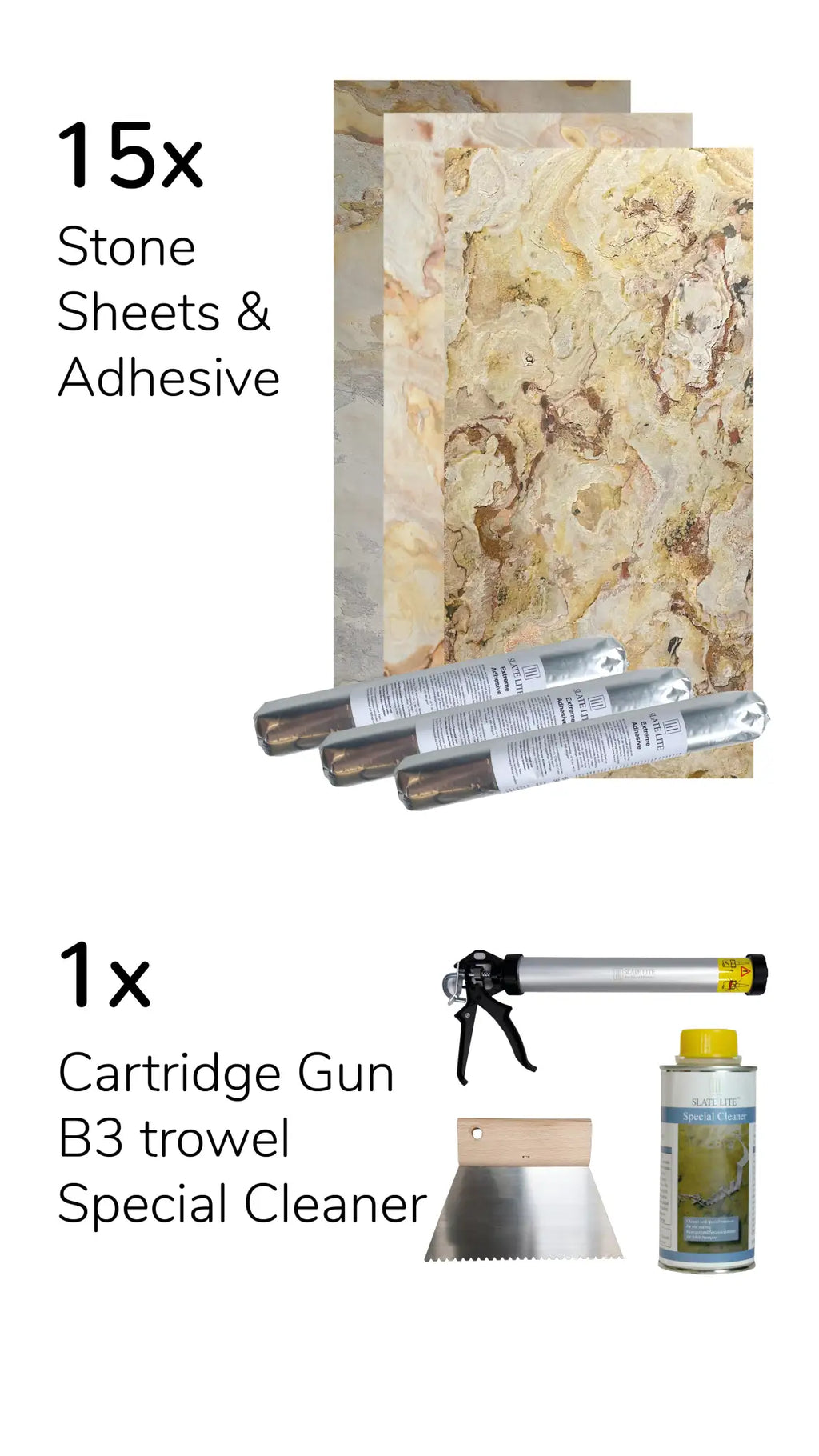 STONEVO Siding Bundle - Falling Leaves (for 120 SQFT)