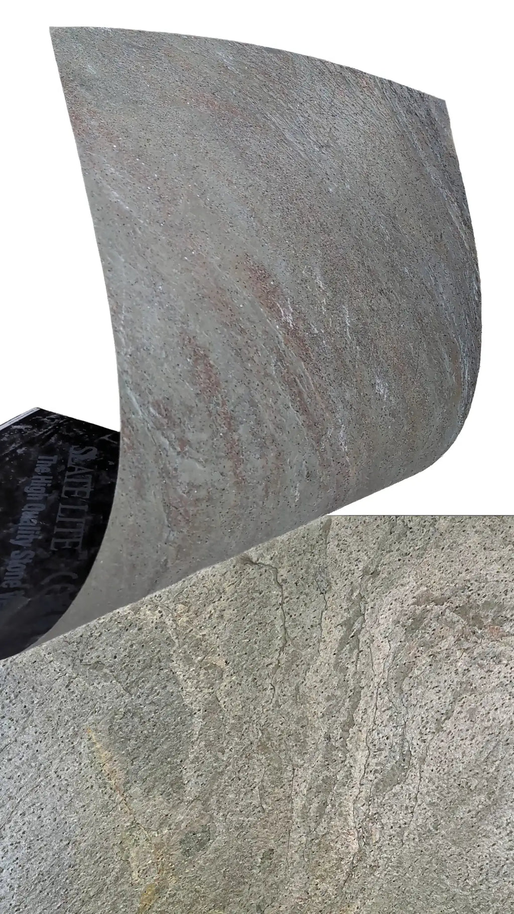 Stonevo Stone Veneers for ZIP Facade System. Verde Gris.